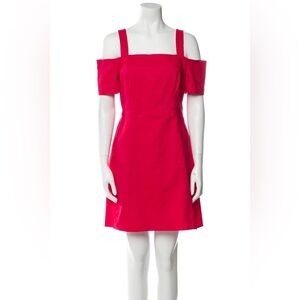 A. L. C. Summer Red Pink Mini Dress 4/S